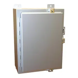 HAMMOND Metal Enclosures ENCLOSURE, WALL MNT, IP66, NATURAL, 1418N4ALB6-34