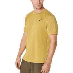 Asics Green Regular Fit Sports T-Shirt-picture-6