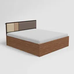 Godrej Interio Trio Morf Grey Engineered Wood Queen size Bed with Box Storage-image-74