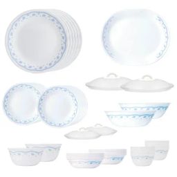 Corelle Livingware White ?Glass 57Pcs Dinner Set-image-6