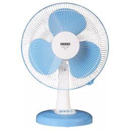 Usha Mist Air Flo Table Fan 400 mm 55 W 1350 RPM, Light Blue-image-98