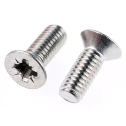 RS PRO Machine Screw M6x16 mm Stainless Steel Pozidriv Countersunk, 1583720 (Bag of 50 pcs)-86