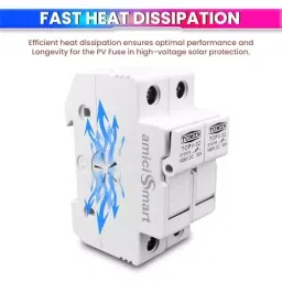 amiciSmart PV Fuse 2 Pole 30 Amp for Solar System Protection DC 1000 V, 2xDC-FUSE-30A image 4