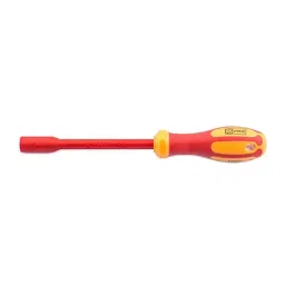 RS PRO 10 mm Hexagon Nut Driver, VDE/1000V Approved, 125 mm Blade Length Model No 1829770-23