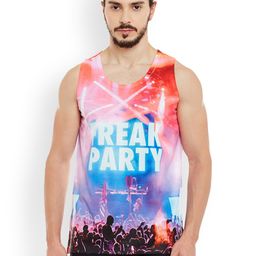 Wear Your Mind Men Multicoloured Printed Round Neck T-shirt-image-39