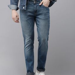SPYKAR Men Skinny Slim Fit Low-Rise Light Fade Stretchable Jeans-image-27