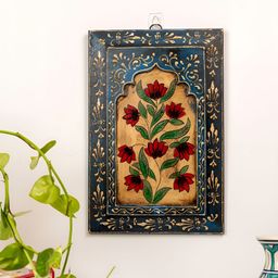 Atrangi Studio Yellow & Green Printed Wooden Wall Frames-24