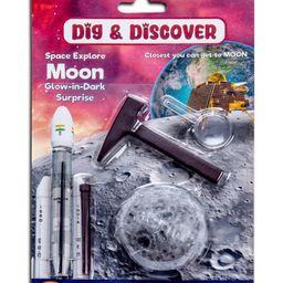 Kimon Toys - Dig & Discover - Space Excavation - Moon Excavation Kit-19