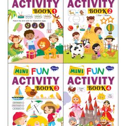 sawan Mini Fun Activity 1-4 Pack Of 4 Books - English-picture-28