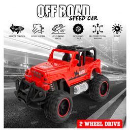 Toysire Rechargeable Remote Control Racing Car for Kids with Light and Radio Control Car with Multidirectional Walking & Spray System for Boys & Girls Red image 2