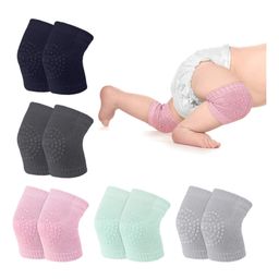 Chinmay Kids Crawling Anti-Slip Padded Stretchable Elastic Cotton Soft Breathable Comfortable Knee & Elbow Cap with Lining Pattern Pack of 2 - Multicolour image 3