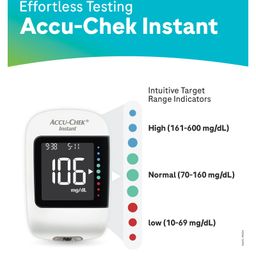 Accu-Chek Instant Blood Glucose Meter with Bluetooth Connectivity | Glucometer Kit withFREE 10 Strips + 10 Lancets + 1 Lancing Device For Accurate Blood Sugar Testing image 4