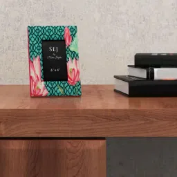 SEJ by Nisha Gupta Green Wooden Photo Frame-46