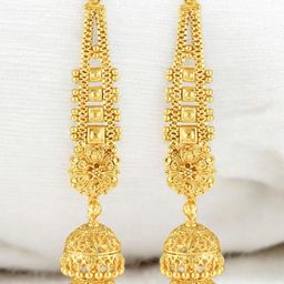 VIVASTRI Gold-Toned Alloy Earrings-image-45