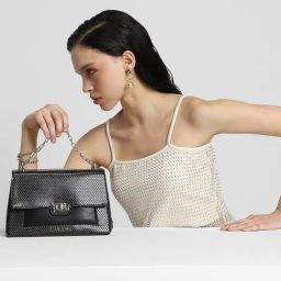 Forever 21 Brown Animal Effect Handbag-image-66
