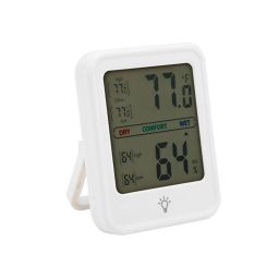 MC42 Indoor Thermometer Hygrometer MC42 Digital Temperature And Humidity Meter Accurate Indoor Temperature And Humidity Monitor Are Industrial Large Screen Multifunctional Thermo Hygrometer For Home - White - RS6521MC42 Indoor Thermometer Hygrometer MC42 Digital Temperature And Humidity Meter Accurate Indoor Temperature And Humidity Monitor Are Industrial Large Screen Multifunctional Thermo Hygrometer For Home - White - RS6521-15