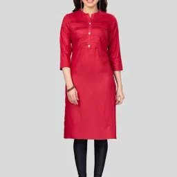 Saree Swarg Red Straight Kurta-picture-42