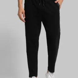 Parx Black Regular Fit Trackpants-image-61