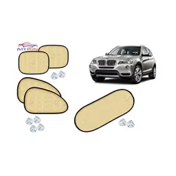 Auto Pearl Beige Medium Size Window Sunshade Chipkoo Curtains for X3-13
