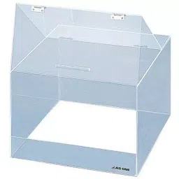 AS ONE PMMA Acrylic Compact Balance Cover With Door 300x350x200 mm, 1-583-01-picture-47