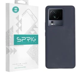 Sprig Liquid Silicone Back Cover for IQOO Neo 7 5G (Blue)-image-87