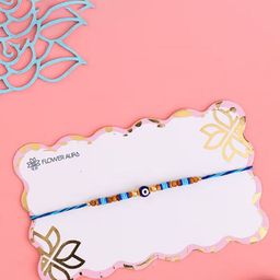Floweraura Rustic Evil Eye Rakhi with Roli-image-43