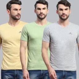 Monte Carlo Multicolored Cotton Regular Fit T-Shirt-picture-45