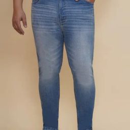 John Pride Blue Cotton Regular Fit Jeans-image-46