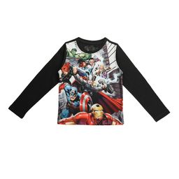 Marvel by Wear Your Mind Boys Multicoloured Printed Round Neck T-shirt-image-81