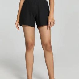 Puma Black Self Pattern Sports Shorts-image-94