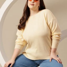 Sztori Plus Size Drop-Shoulder Pullover-image-53