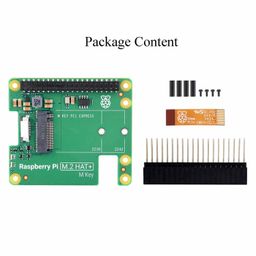 Raspberry Pi M.2 HAT+ PCIe to M.2 HAT for Raspberry Pi 5 HAT+ Standard, Supports NVMe Protocol M.2 Solid State Drive - RS6523 Raspberry Pi M.2 HAT+ PCIe to M.2 HAT for Raspberry Pi 5 HAT+ Standard, Supports NVMe Protocol M.2 Solid State Drive - RS6523 image 3