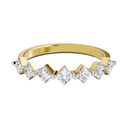 Sparkles 14k (585) Yellow Gold Lab Grown Diamond Rings-image-103