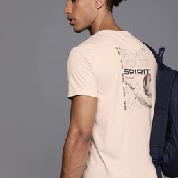 HRX by Hrithik Roshan Men Brand Logo Printed Rapid-Dry T-shirt-image-30