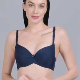mod & shy Navy T-Shirt Bra-picture-21