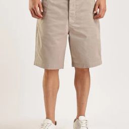 Calvin Klein Vintage Khaki Oversized Fit Mid Rise Shorts-28