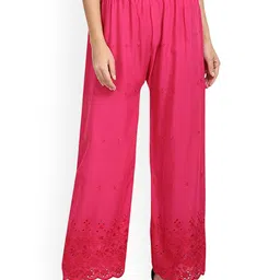 MIXFIT Women Printed Relaxed Fit High-Rise Trousers-picture-37