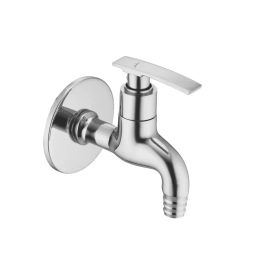Jabra Nozzle Bib Cock Soft Series Brass Chrome Finish Deck Mount Silver-image-43