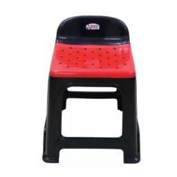 AVRO Tip Top Stool Black/Red 460x590x470 mm (Pack of 4)-55