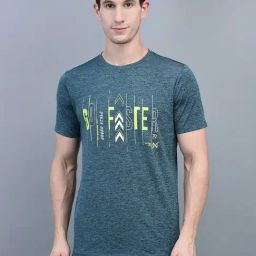 Force NXT Blue Regular Fit Sports T-Shirt-image-36