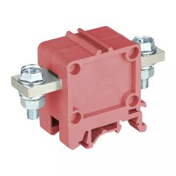 FTC 250 Amp Bushbar Type Polymide Terminal Block Red, FTS-95LPC-image-5
