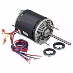 Dayton 4 Speed Open Air-Over Stud Mount Direct Drive Blower Motor, 5RHU1-image-5
