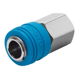 FESTO Quick Coupling Socket 1350 l/min Flow Control, KD4-1/2-I-image-43