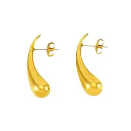 DIVASTRI Teardrop Shaped Studs Earrings image 5
