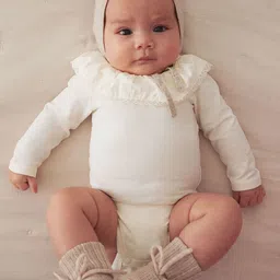 H&M Frilled-Collar Bodysuit-image-86