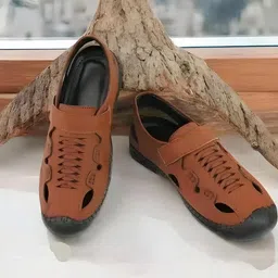 Overstar Men Tan Sandals-picture-9