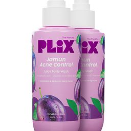 PLIX THE PLANT FIX Set of 2 Jamun 2% Salicylic Acid Acne Control Body Wash - 236 ml each-68