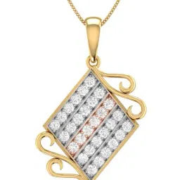 PC Jeweller Delancy 22 kt Gold Pendant without Chain-image-14
