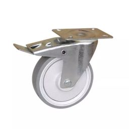 Guitel Hervieu Braked Swivel Castor Wheel 175 Kg Capacity 125 mm Wheel, 374352-image-30