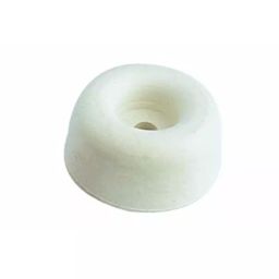Guitel Hervieu White Rubber Bumper Door Stop 40 mm Diameter 25 mm Long, 400565 (Pack of 5 Pcs)-image-73